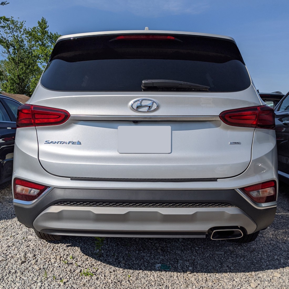 Bumper Protectors Hyundai Santa Fe Rear Bumper Protector